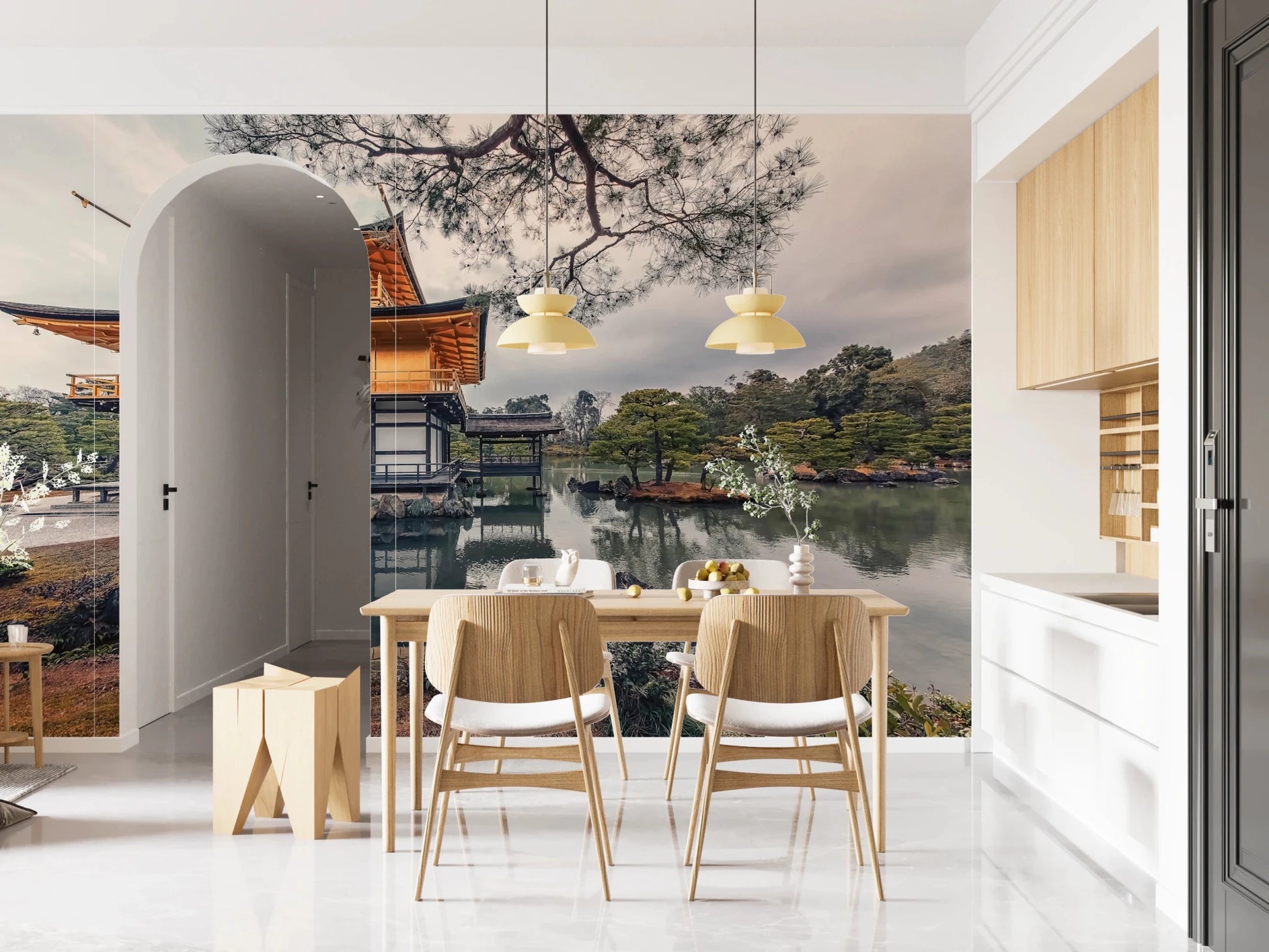 Kyoto Serenity Wall Mural