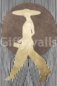 The texture appears smooth and artistic, like a painting or digital art.
