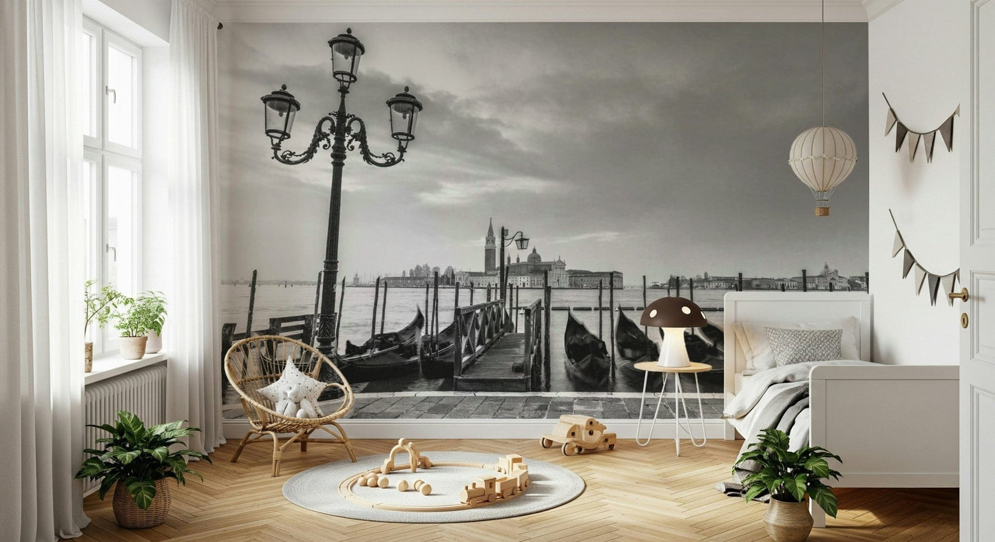 Lagoon Lights Wall Mural