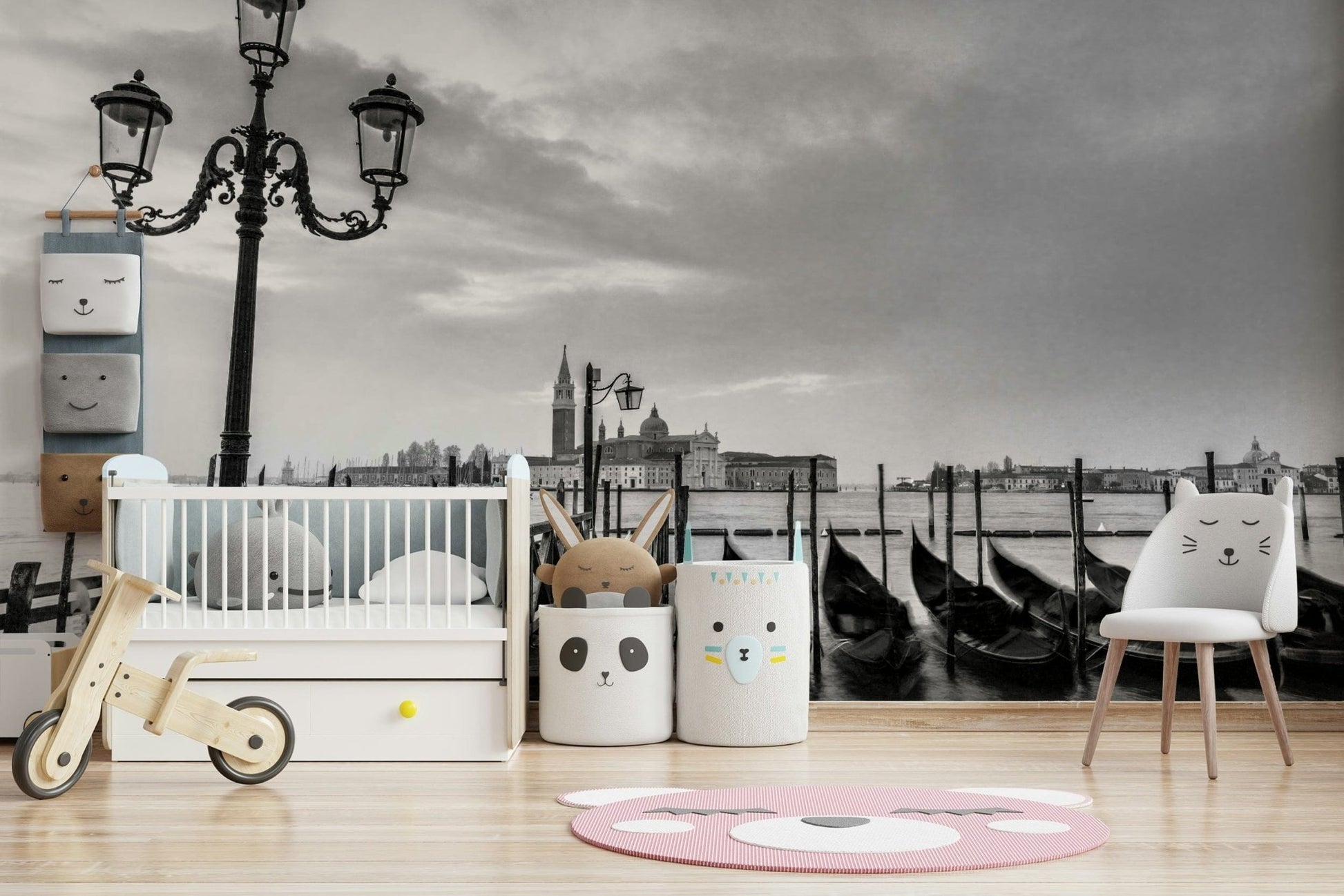 Lagoon Lights Wall Mural