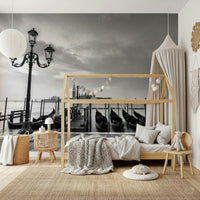 Lagoon Lights Wall Mural