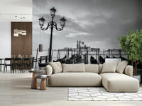 Lagoon Lights Wall Mural