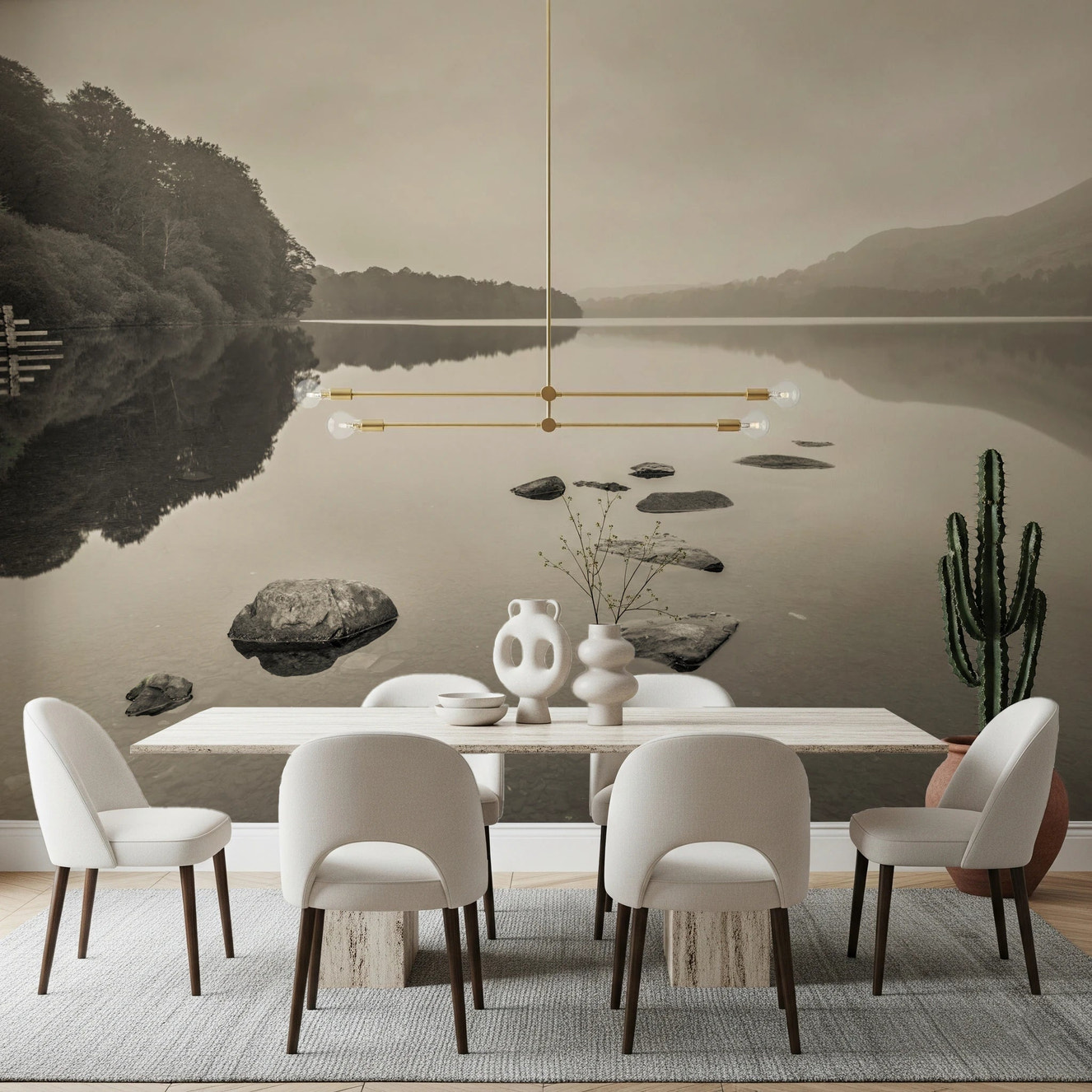 Lake Calmness Wall Mural