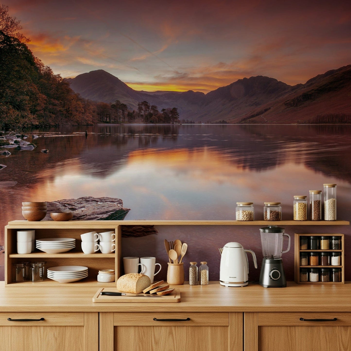 Lakeland Sunrise Wall Mural