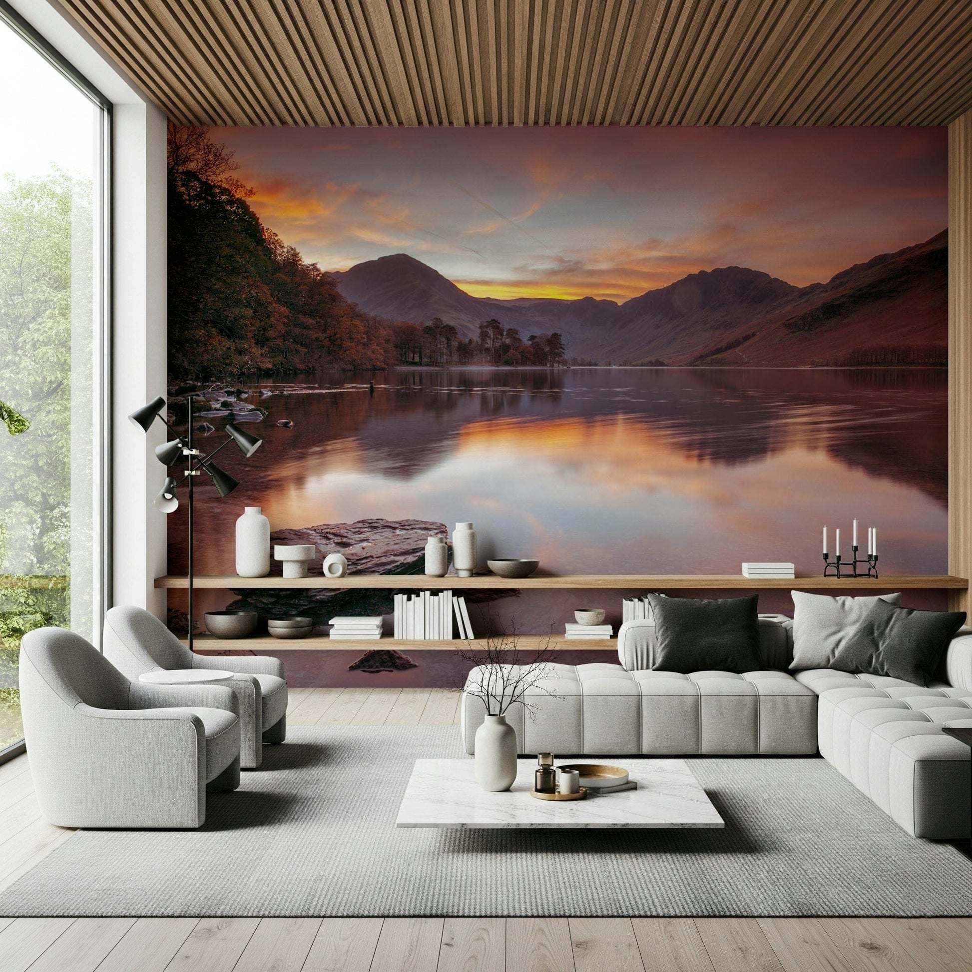 Lakeland Sunrise Wall Mural