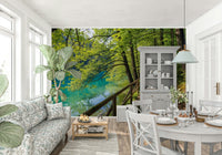 Lakeside Serenity Wall Mural