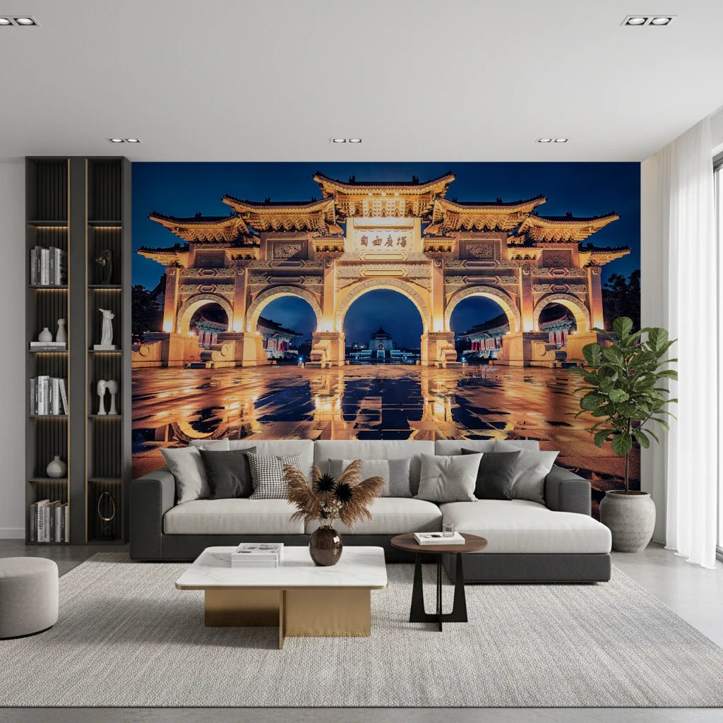 Lanterns of Taipei Wall Mural