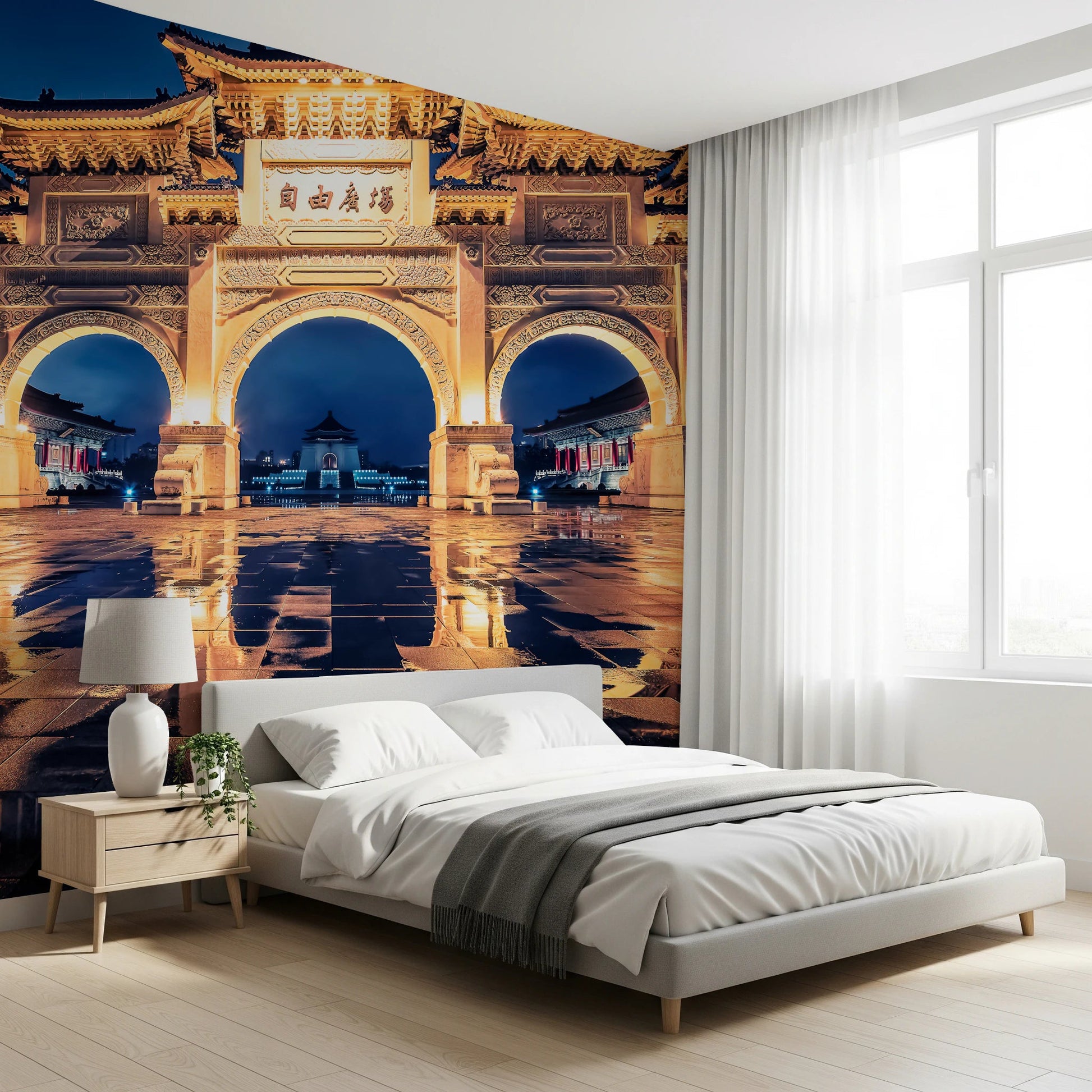 Lanterns of Taipei Wall Mural