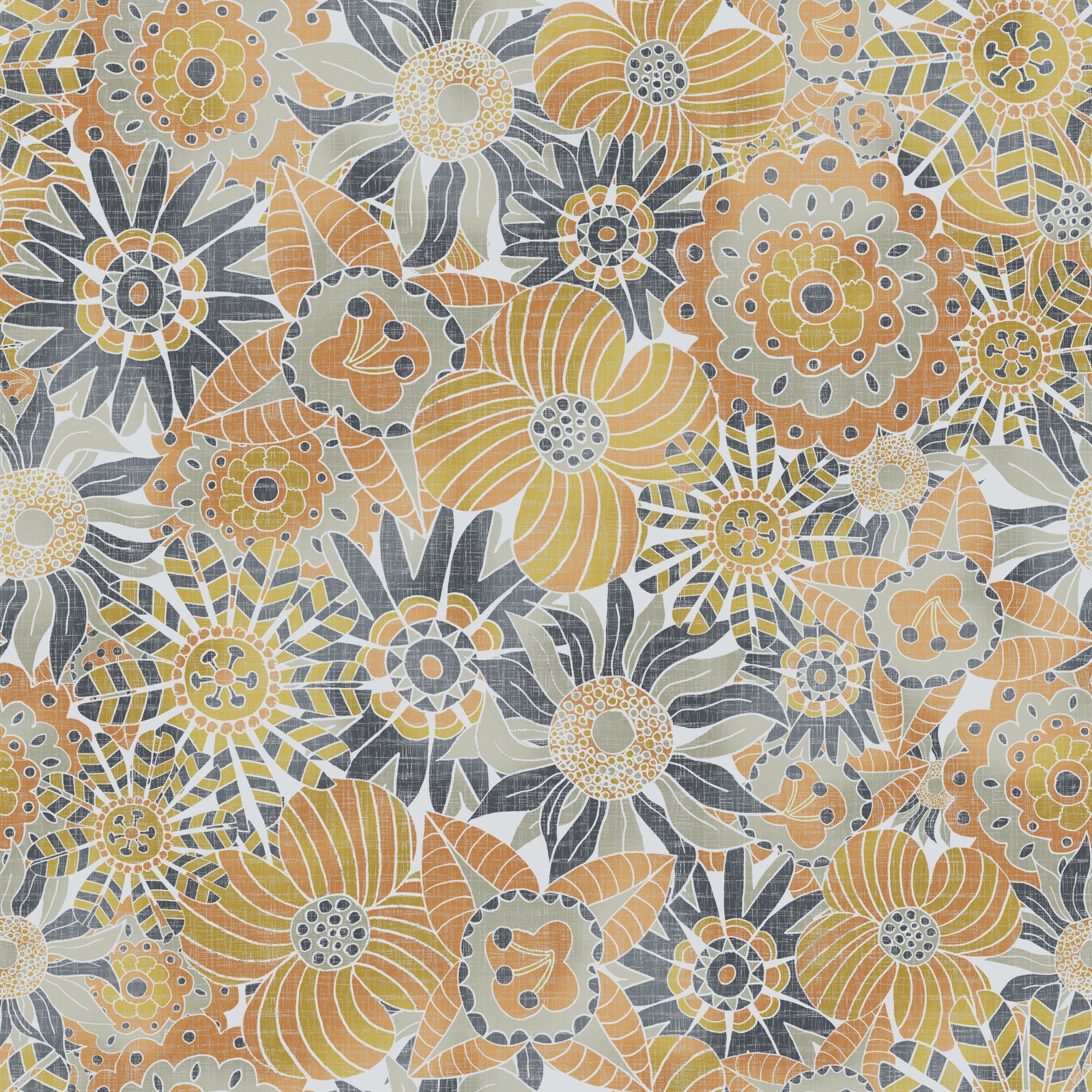 Skandinavische Blumen Wallpaper