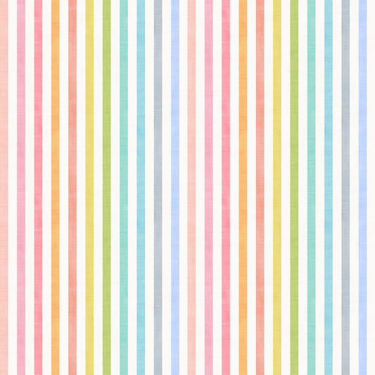 Pastellfarbene, bunte Regenbogenstreifen-Tapete