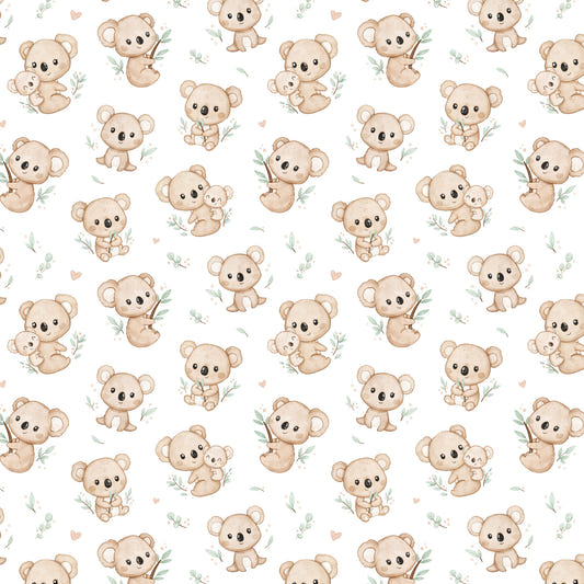 Koala Cuddles Wallpaper