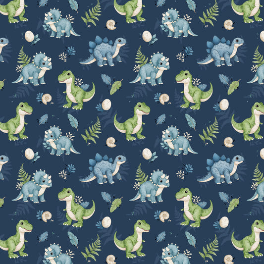 Fond d'écran Dino Pals Navy