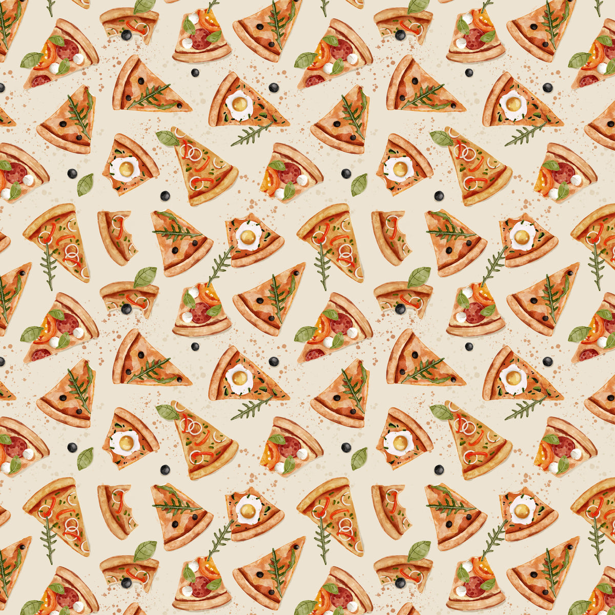 Pizza Time-achtergrond in your room