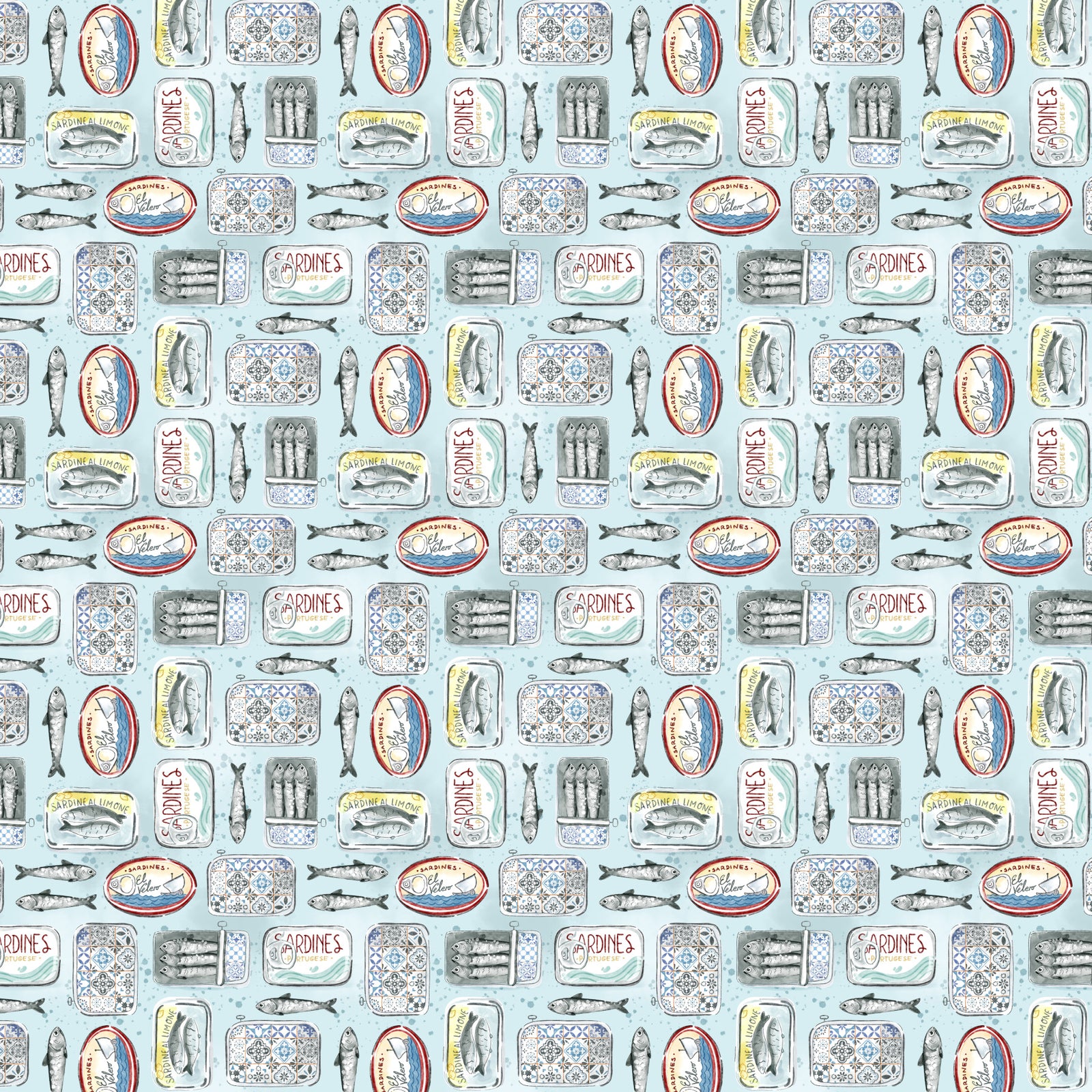 Sardines Portugese Small Wallpaper