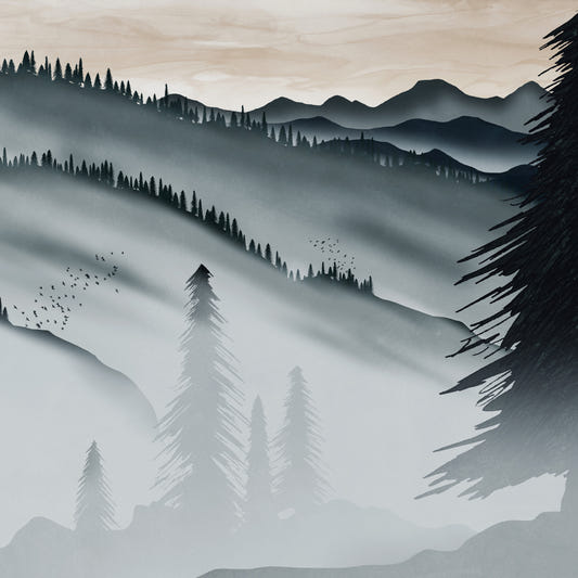 Northern land tapet