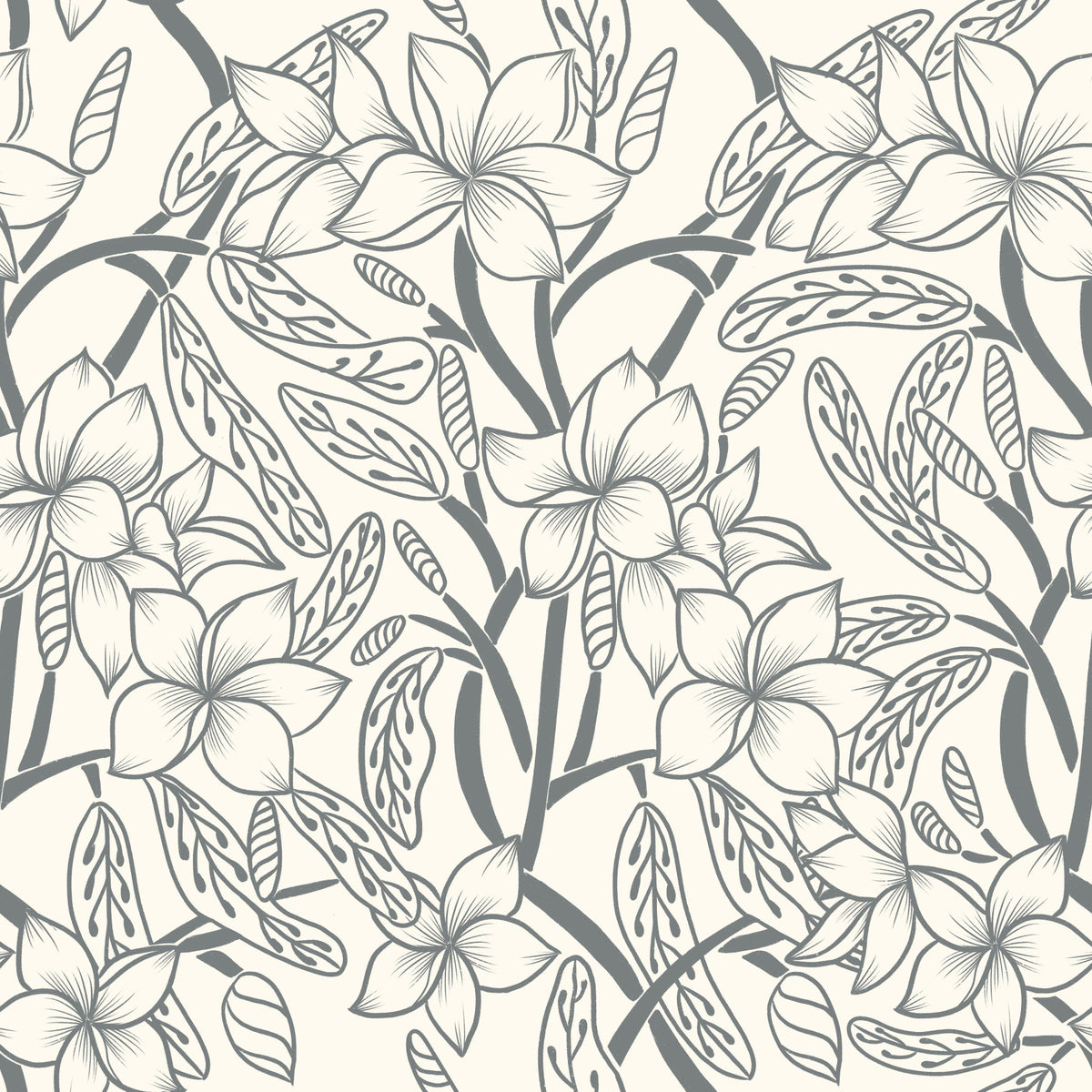 Floral Stilyness - Black