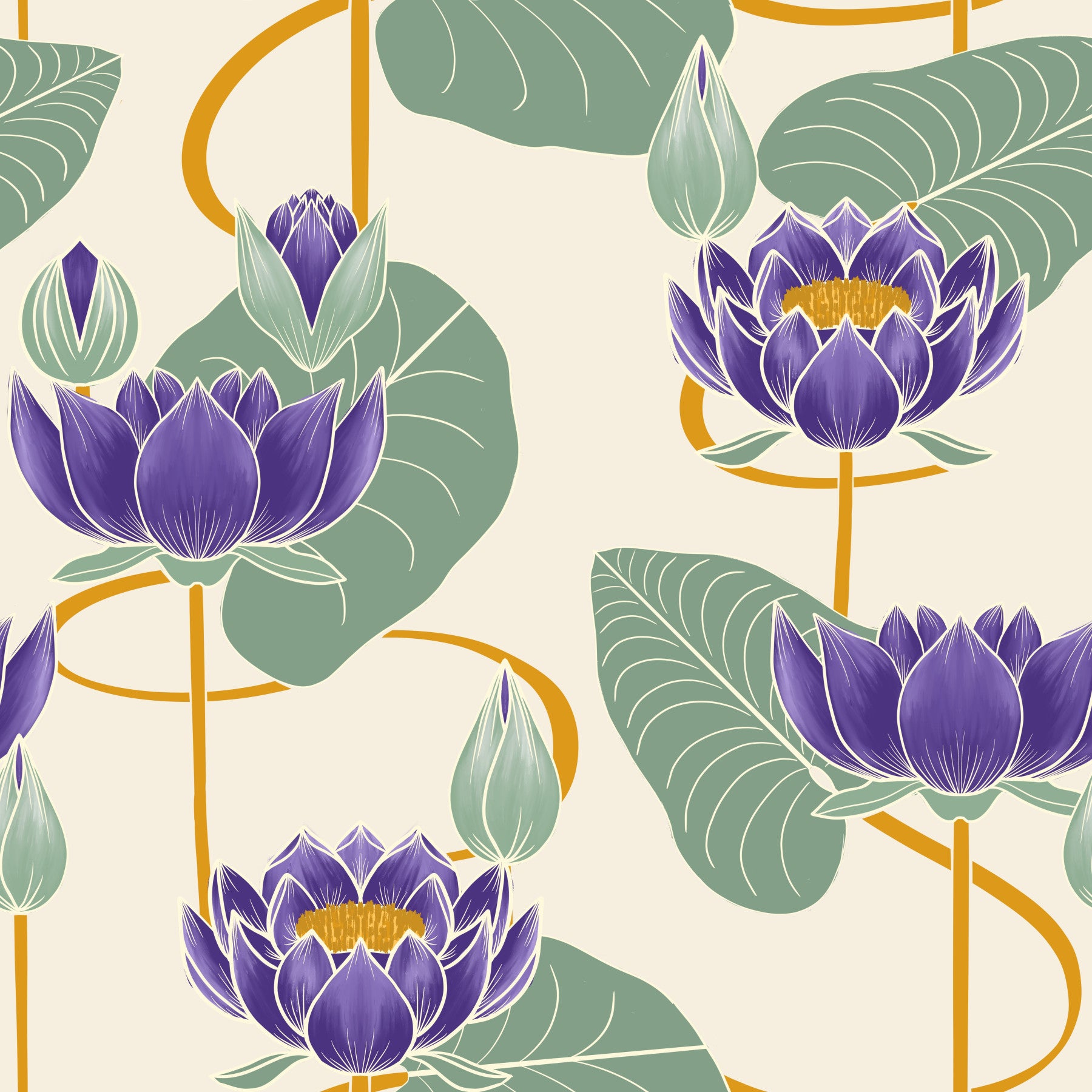 Lotus Reverie in your room — zoomed
