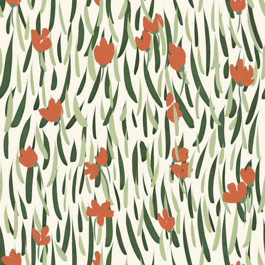 Wandering Blooms Wallpaper