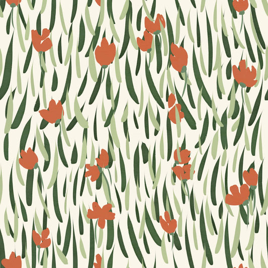 Wandering Blooms Wallpaper