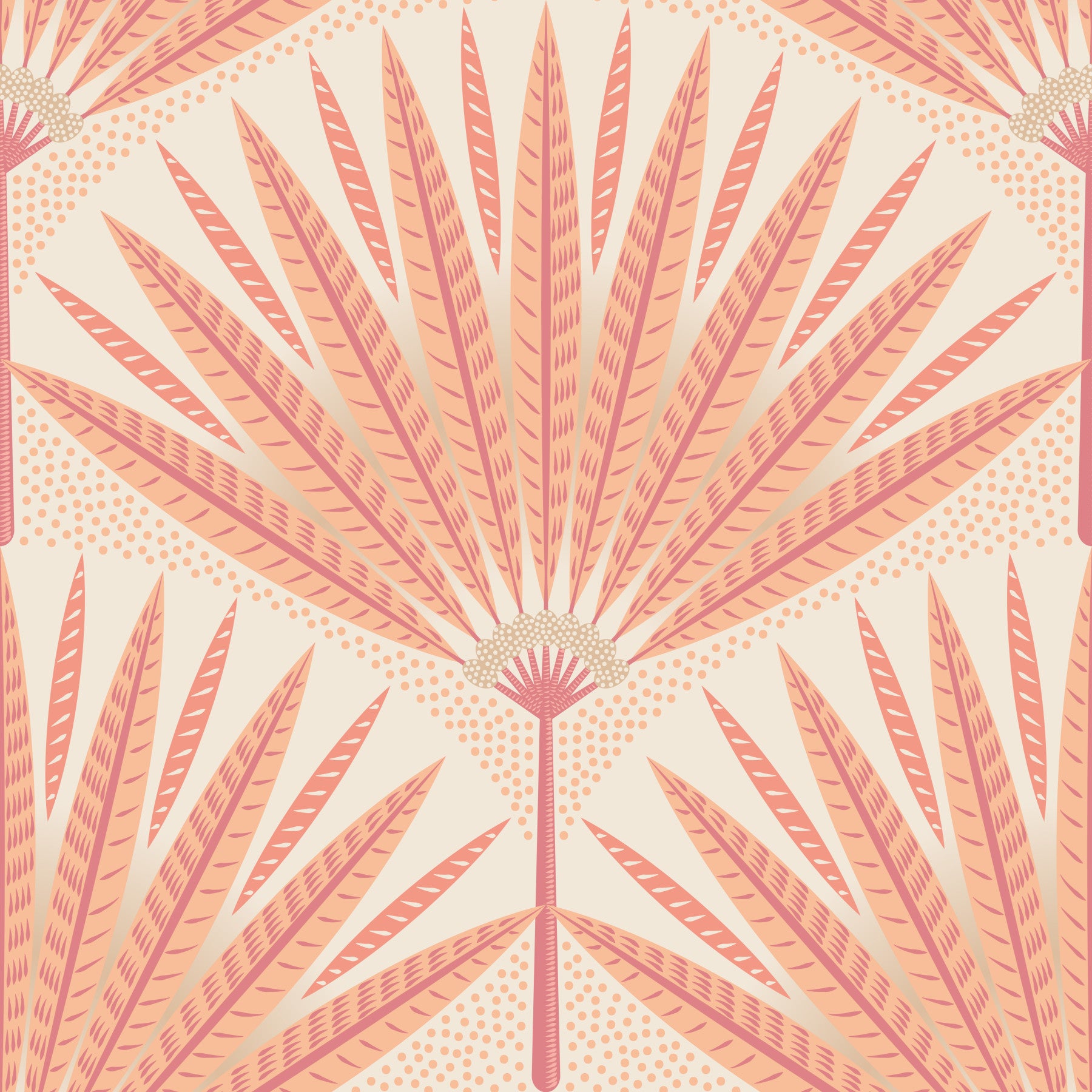 Fond d'écran Sunset Palm Paradise in your room — zoomed