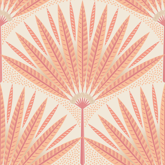 Tapeta Sunset Palm Paradise