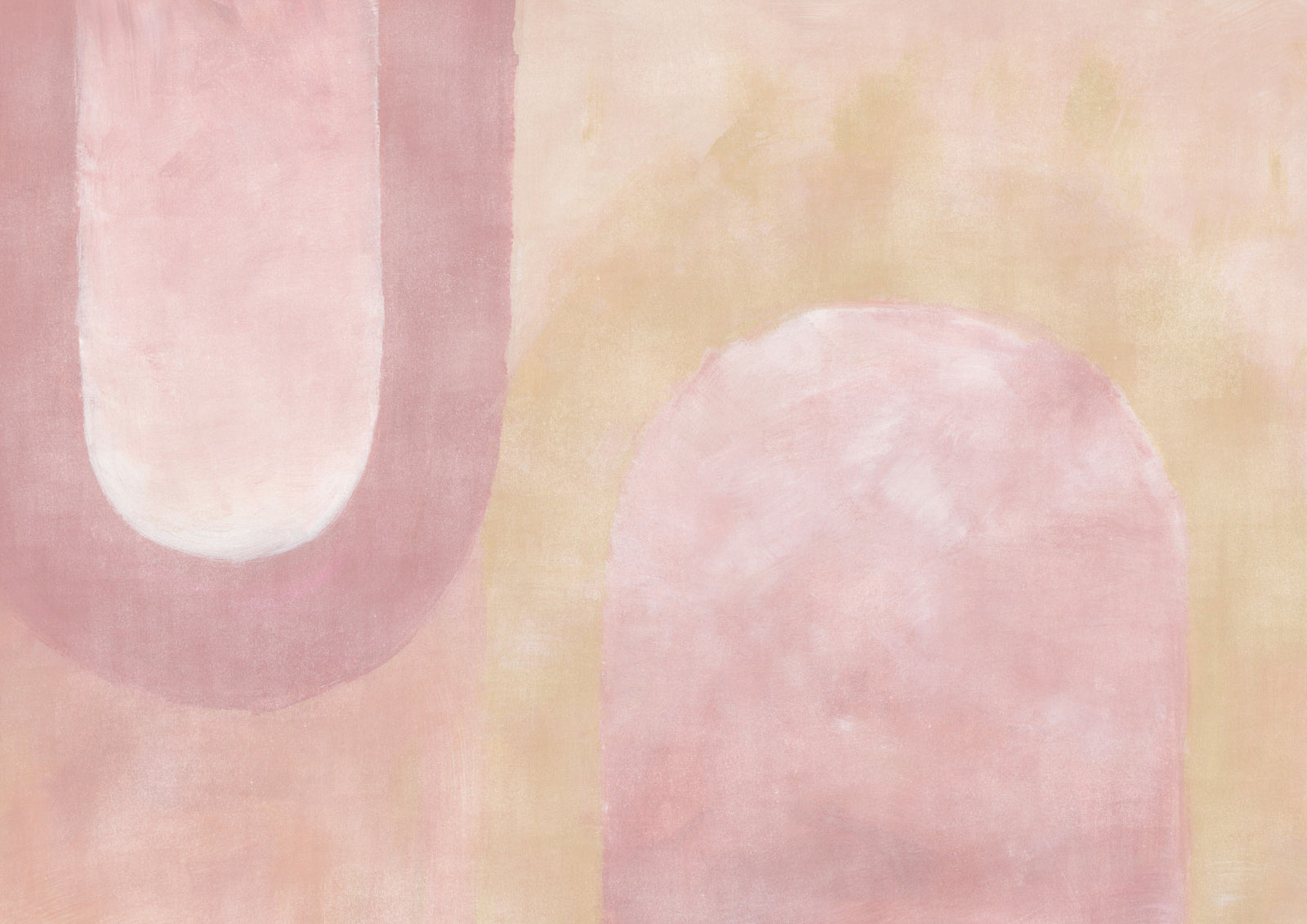 Blush Hues Abstract Wallpaper