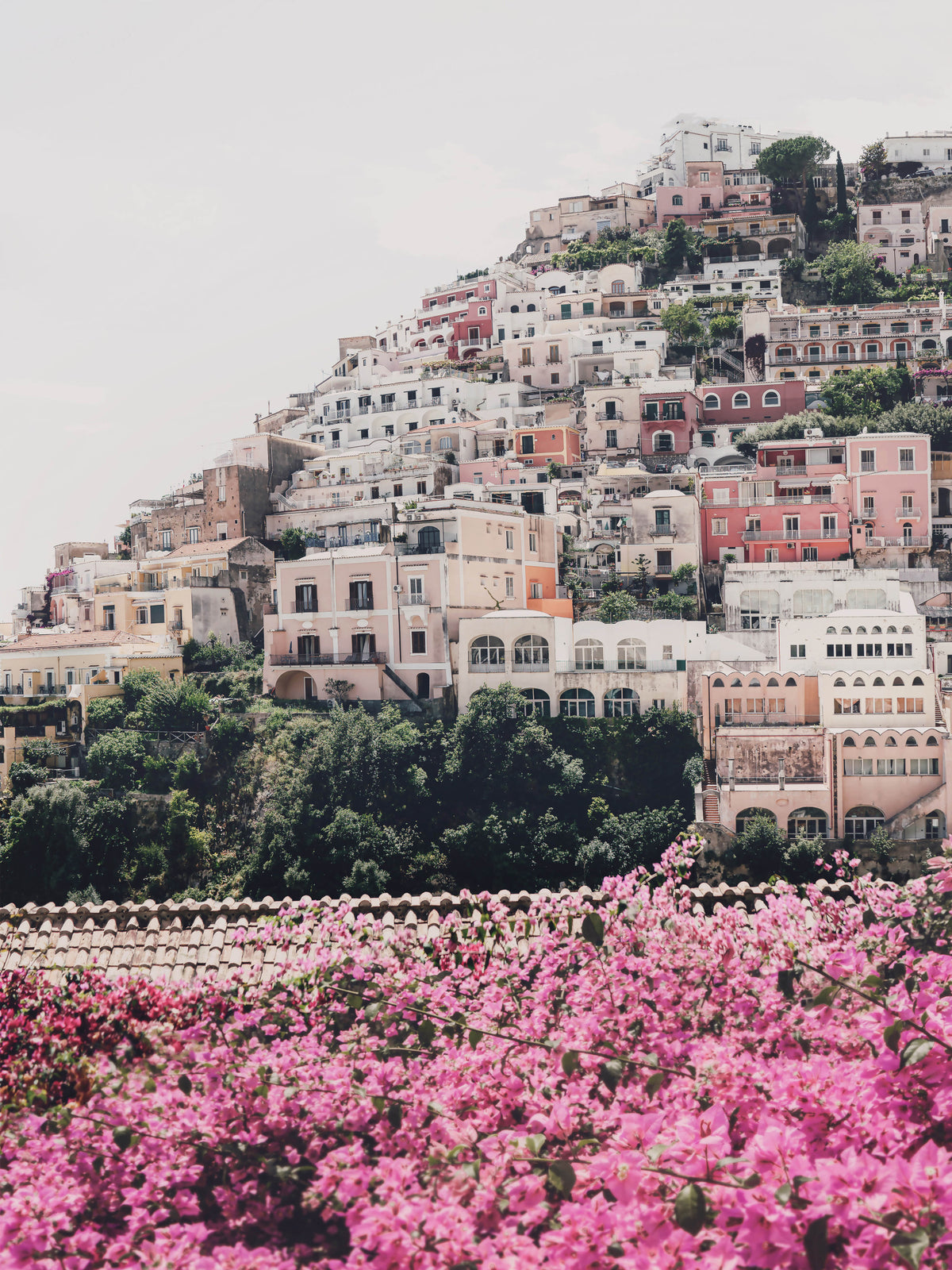 Fresque murale de Positano in your room