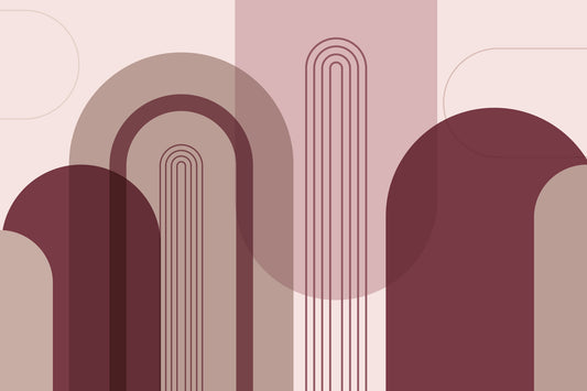 Chic Modern Archways Fototapet