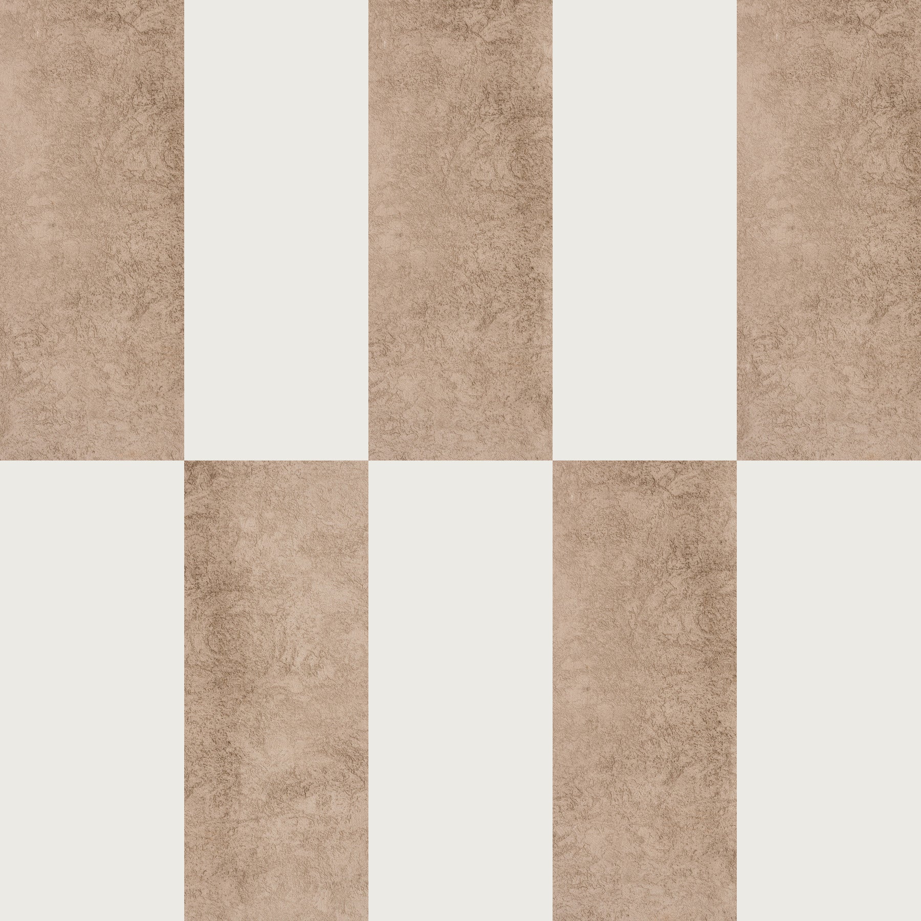 Texturerad taupe & vit tapet⁠ in your room — zoomed