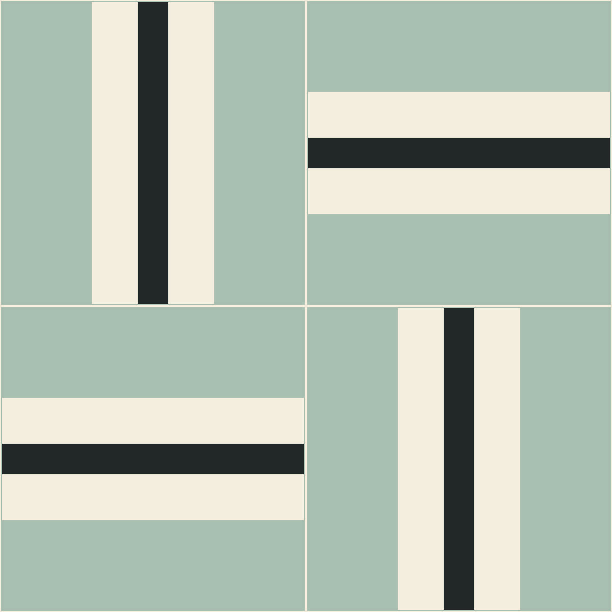 Serene Stripes Wallpaper⁠ in your room
