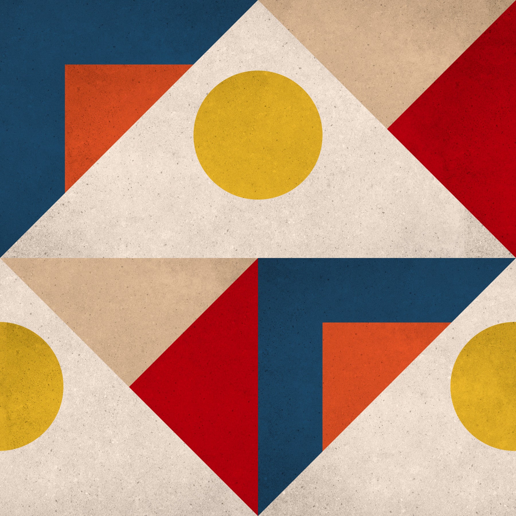 Geometrische Harmonie Wallpaper⁠