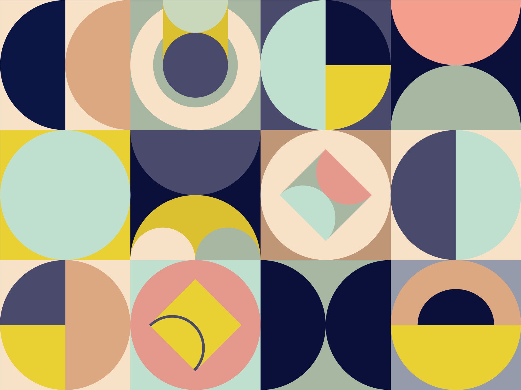 MESCOLANZA ALT V3 Mural de perete in your room — zoomed