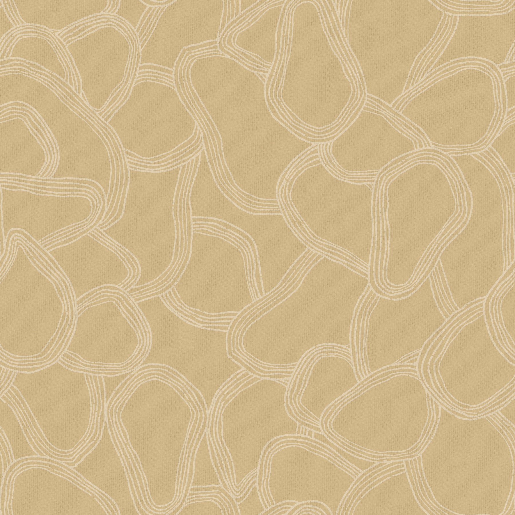 Beige Boho abstract neregulat suprapune arcade tapet in your room — zoomed