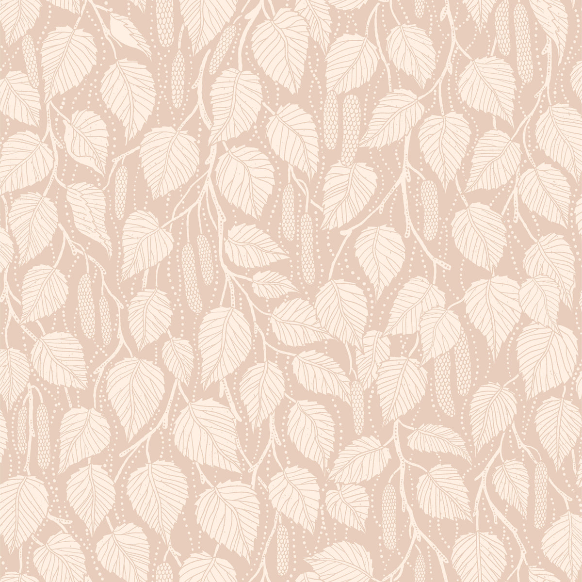 Branches de bouleau rosée en terra-tonad in your room