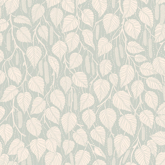 Dewy Birch Branches Wallpaper⁠