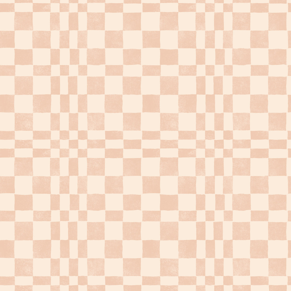 Terrakotta Funky gewebte Check Juwel Dschungel Wallpaper⁠