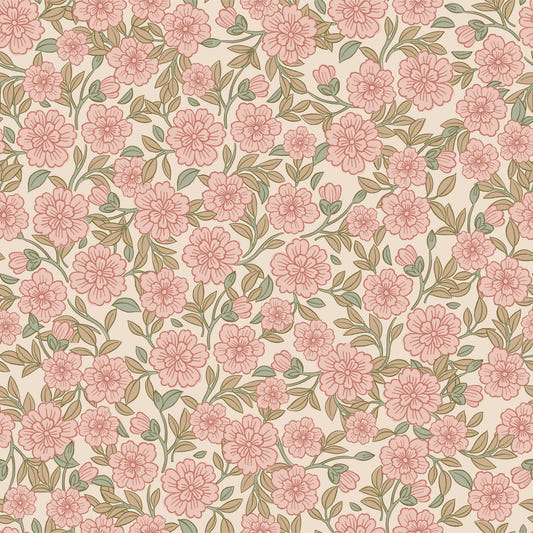 Juno Welectie muren Dity Peach Floral Wallpaper⁠