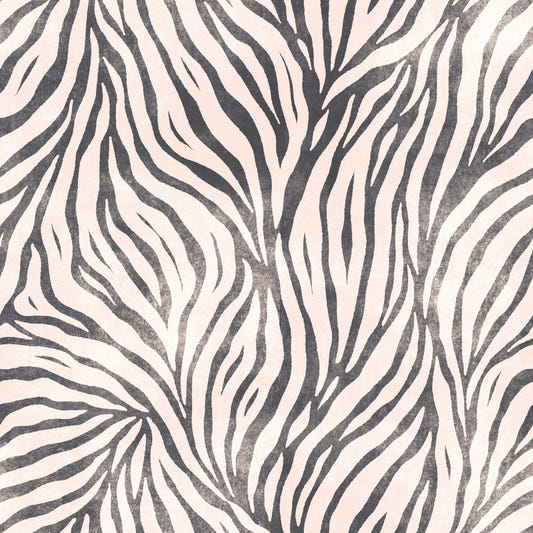 Sfondo di zebra boho in bianco e nero