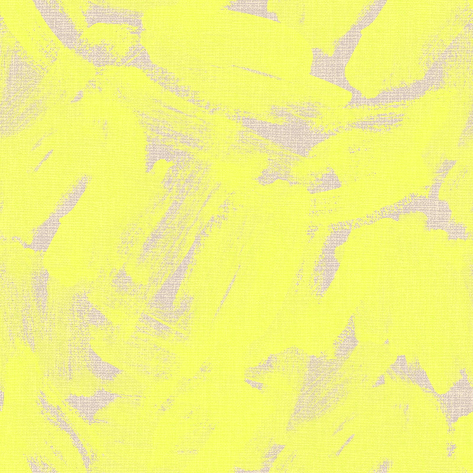 Neongelbe abstrakter Pinselstroke Wallpaper⁠