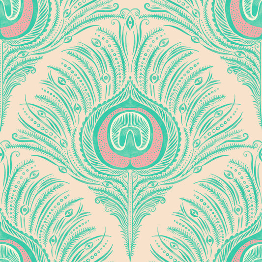 Peacock Plume Wallpaper⁠
