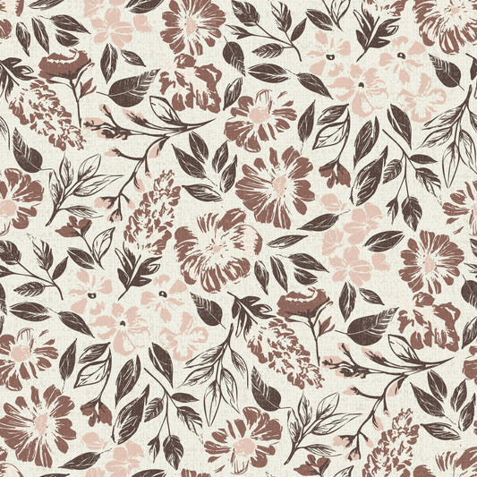 Tapon de tapisserie florale rustique fond d'écran