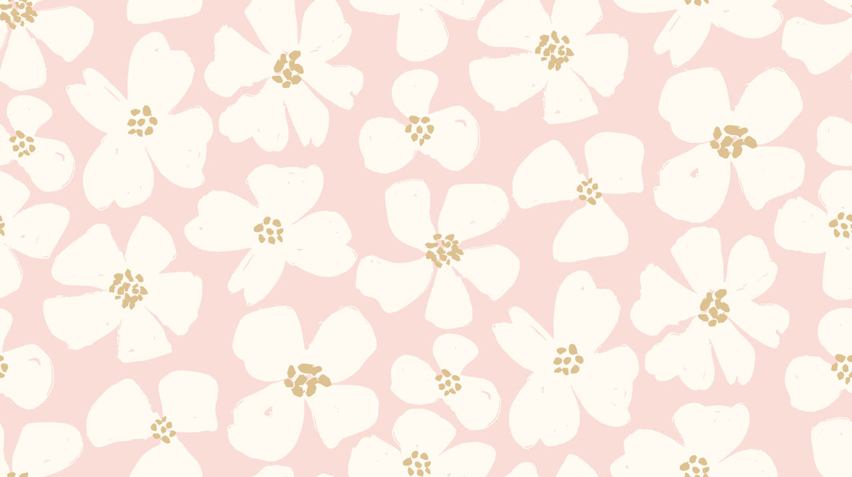 Blush Bloom Taustakuva⁠ in your room — zoomed
