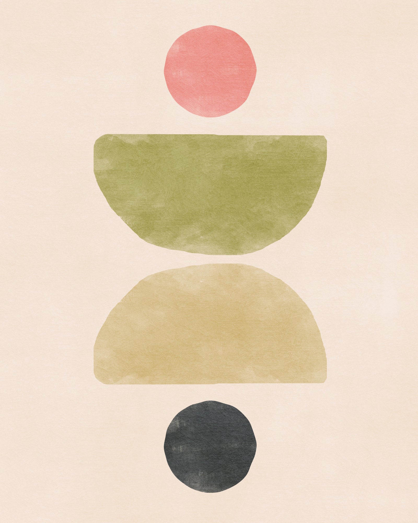Balanced Hues Wall Mural