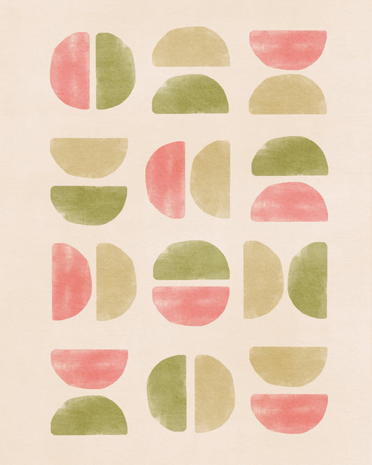 Earthy Equilibrium Wall Mural