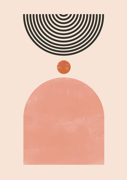 Midny Century Modern Harmony Wall Mural