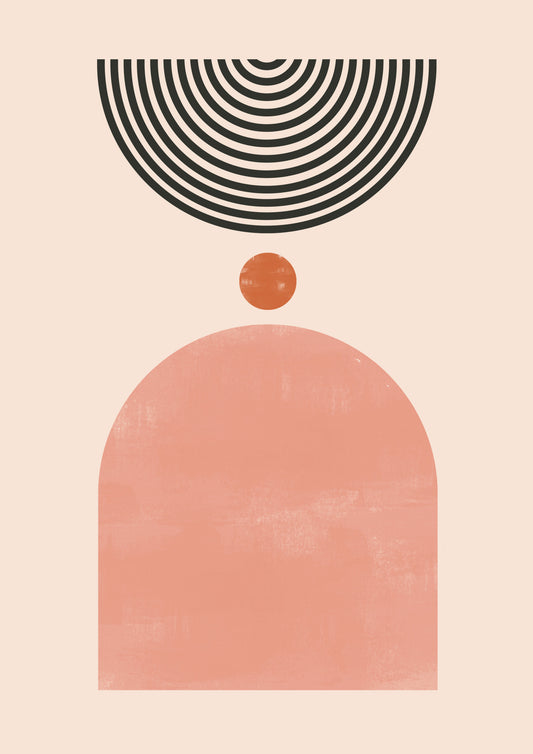 Mid-Century Modern Harmony Wall Mural