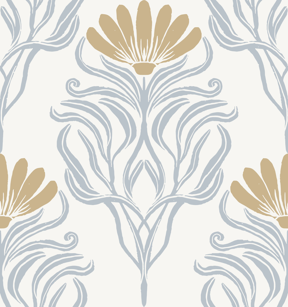 Ancient Motif Pattern Wallpaper⁠ in your room — zoomed