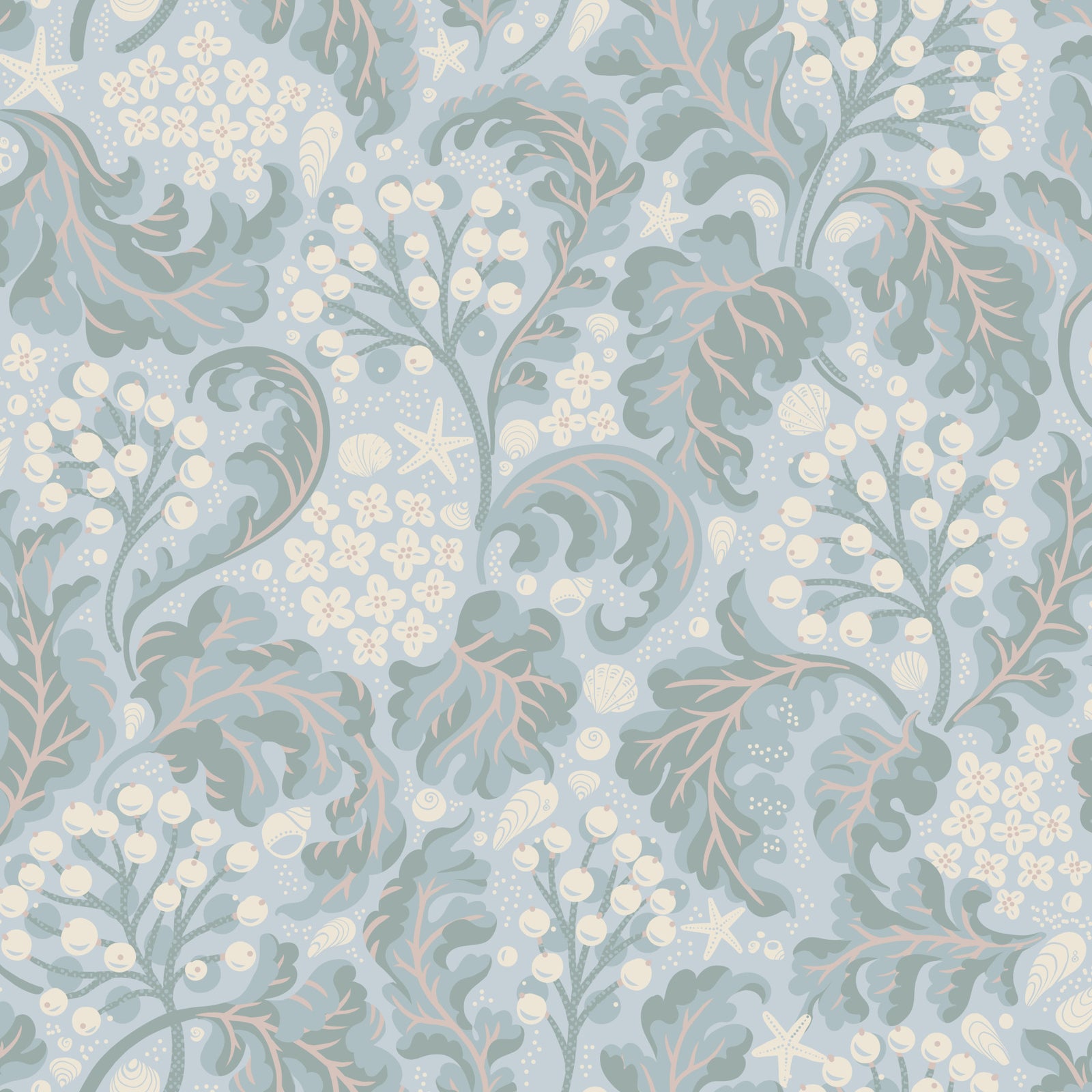 Sea Kale - Baby Blue Wallpaper⁠