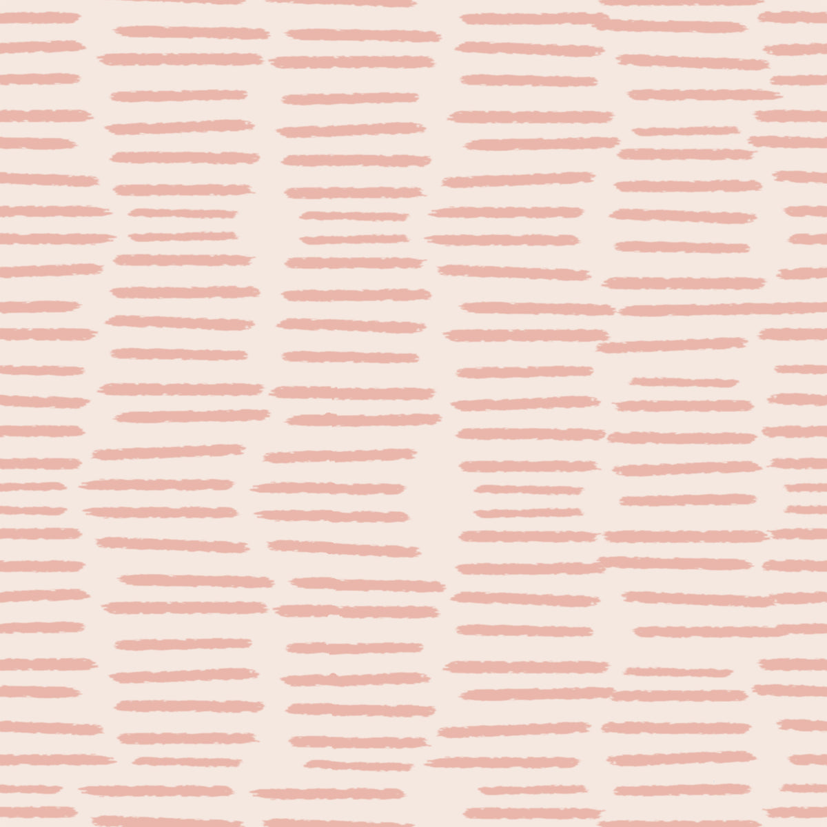 Bio -Pinselstrichmuster - minimalistische Boho -Streifen Pink Wallpaper⁠ in your room