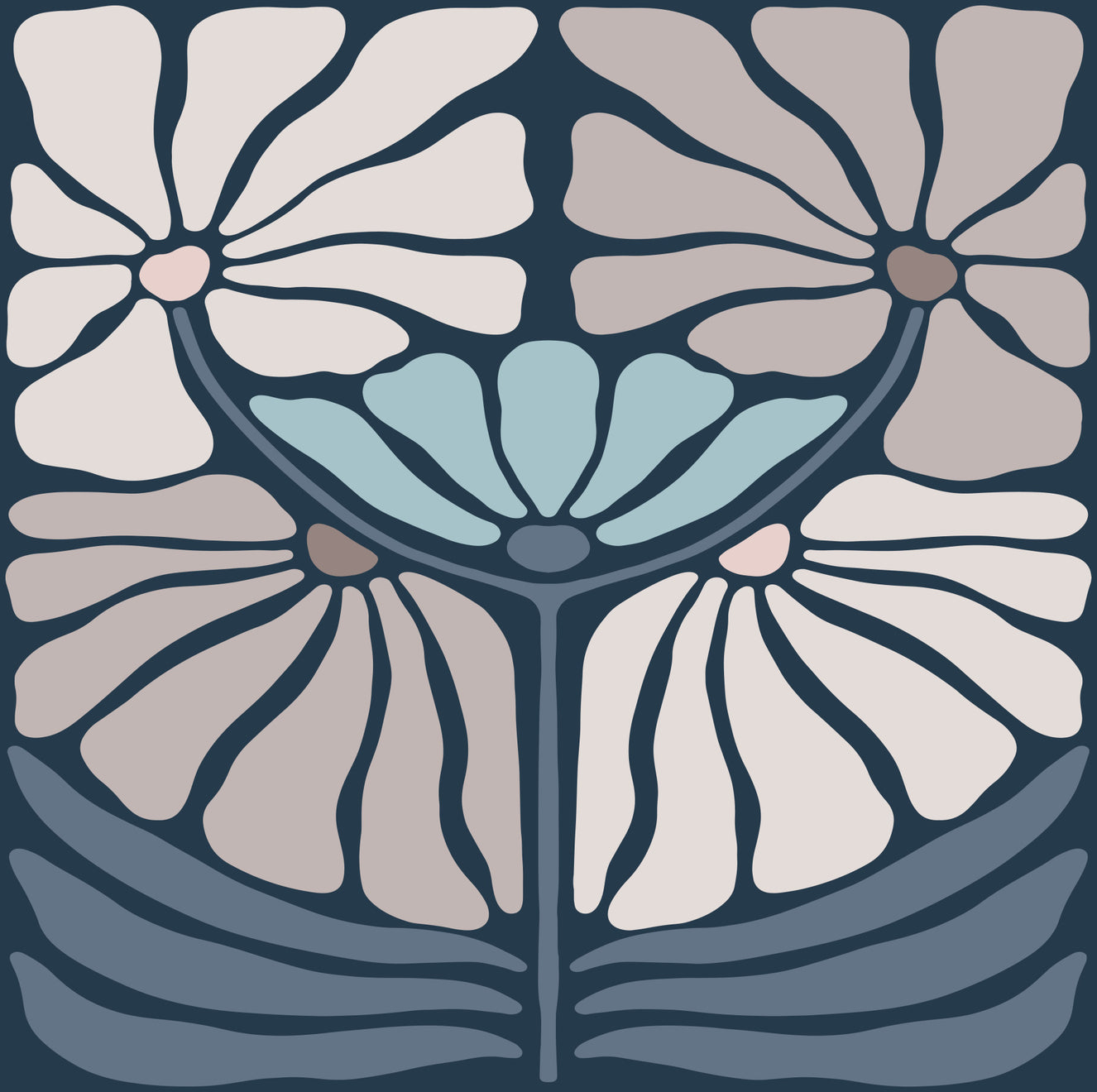 Mitternacht Bloom Wallpaper⁠